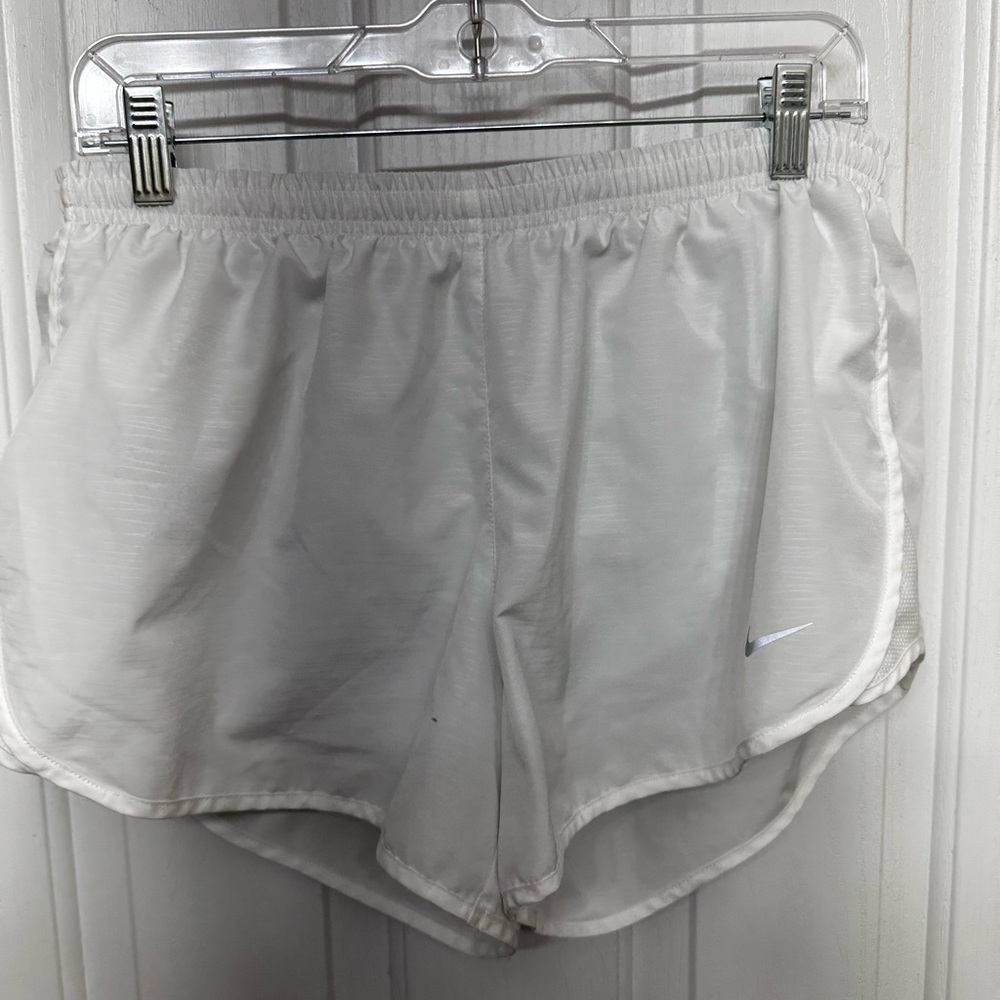 White Nike Sports Shorts